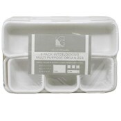 Wholesale - 8pk WHITE DRAWER ORGANIZER C/P 12, UPC: 195010046497